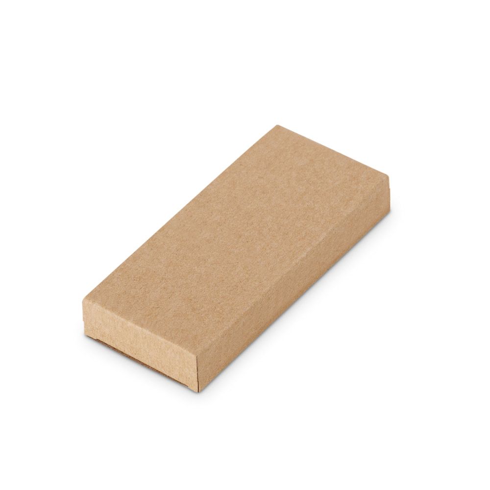 Bateria portátil em alumínio 100% reciclado e bateria em lítio com capacidade de 5'000 mAh