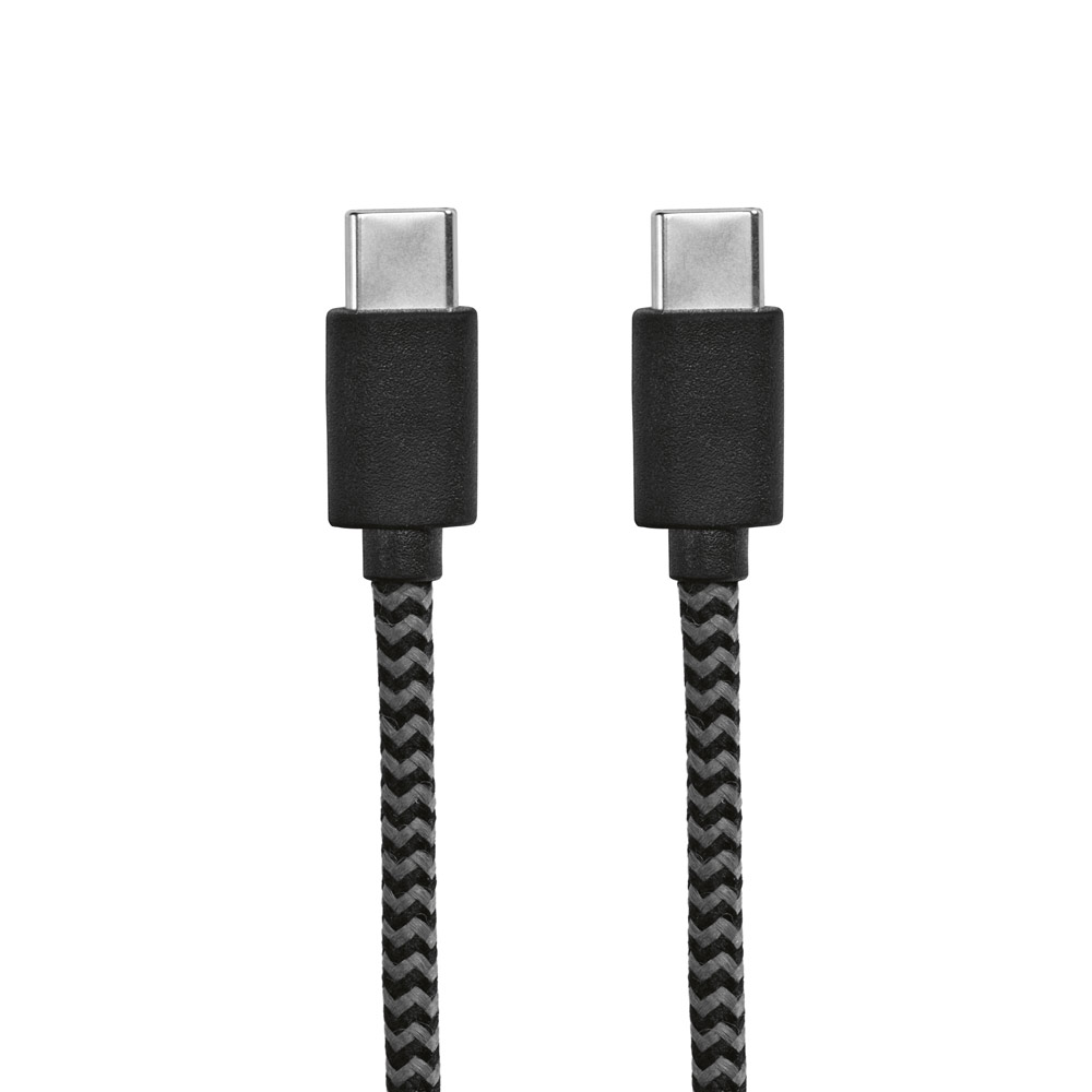 Cabo USB-C de carregamento rápido em PET 100% reciclado