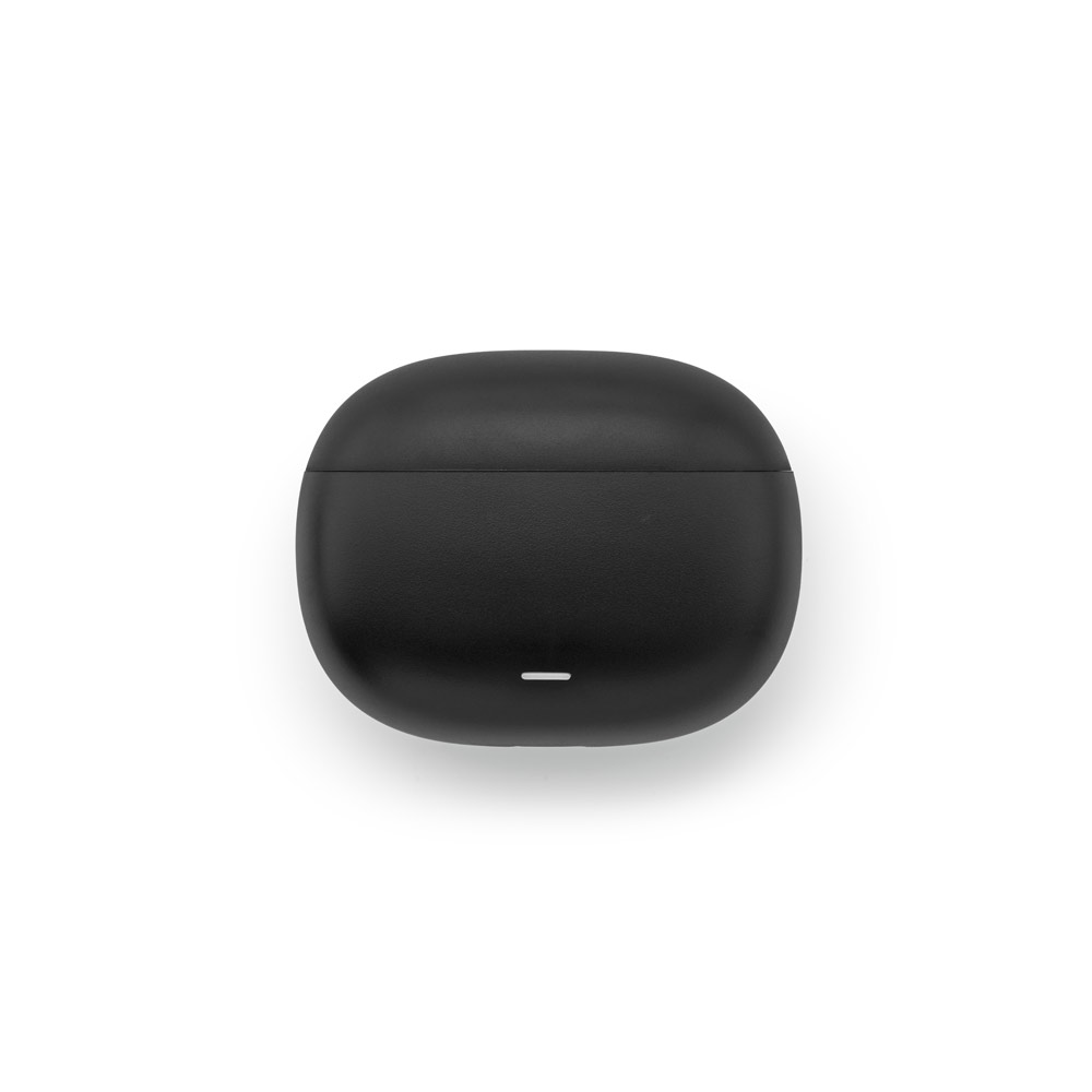 Fone de ouvido wireless com autonomia de 6h, em ABS 100% reciclado