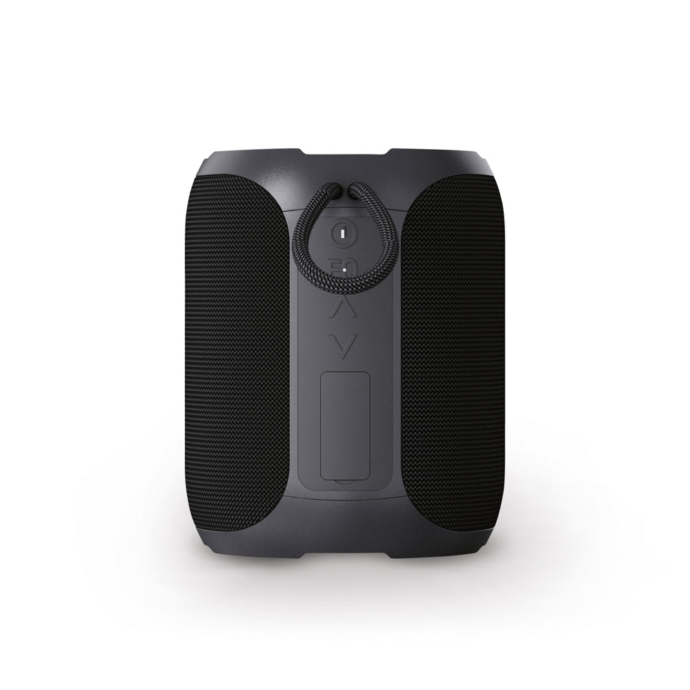 Caixa de som em ABS 100% reciclado à prova de água com classificação IPX6 2'600 mAh