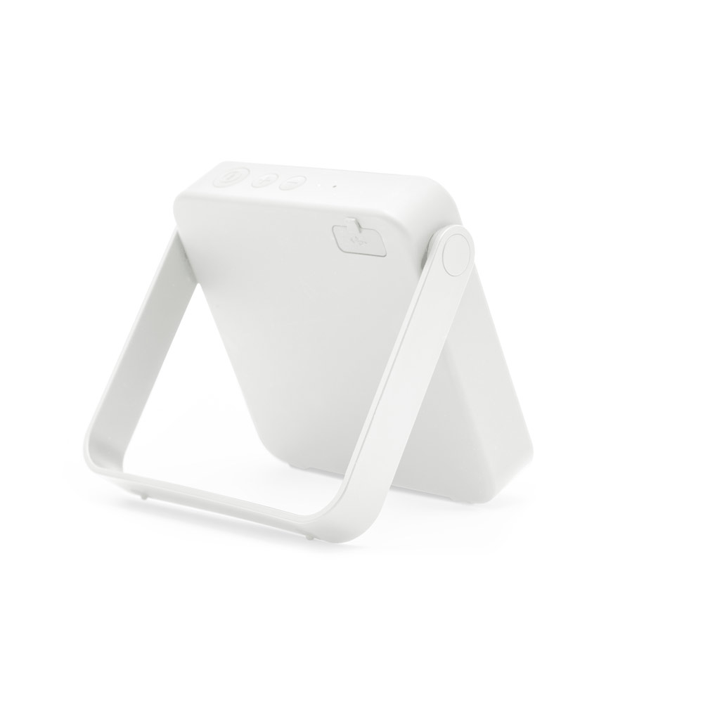 Coluna portátil em ABS 100% reciclado com proteção à prova d'água IPX7