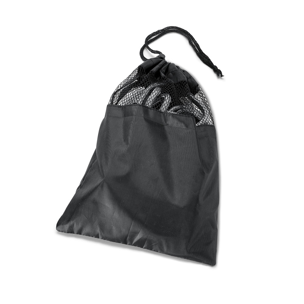 Conjunto fitness composto por elástico e corda de pular