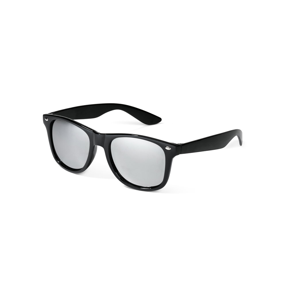 Óculos de sol em PC com lentes espelhadas