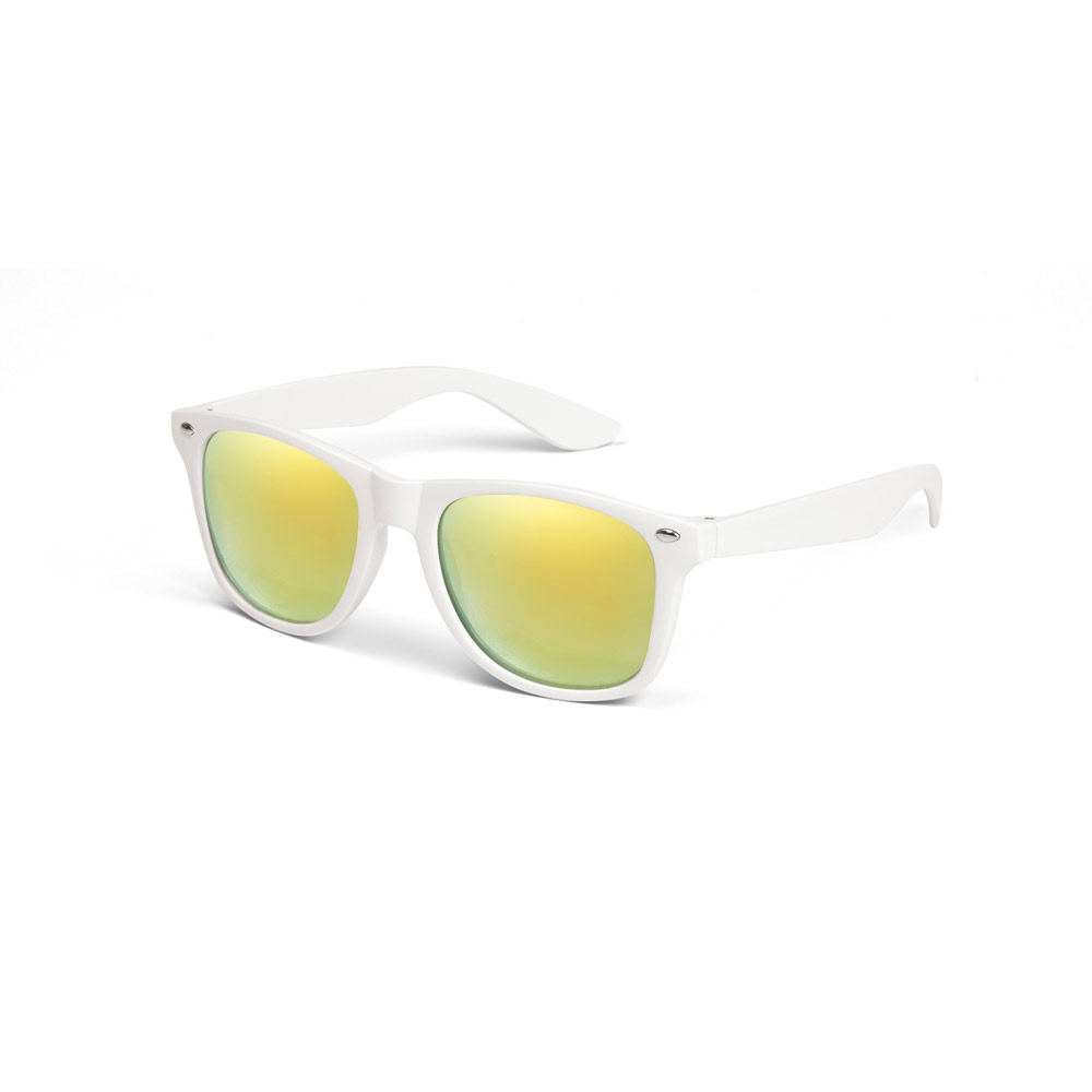 Óculos de sol em PC com lentes espelhadas
