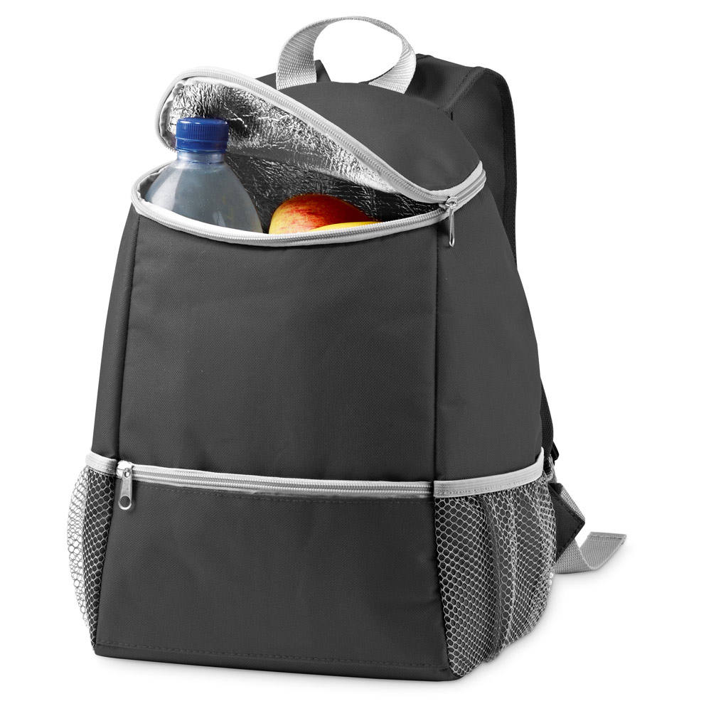 Mochila térmica em 600D com bolso frontal 9 L