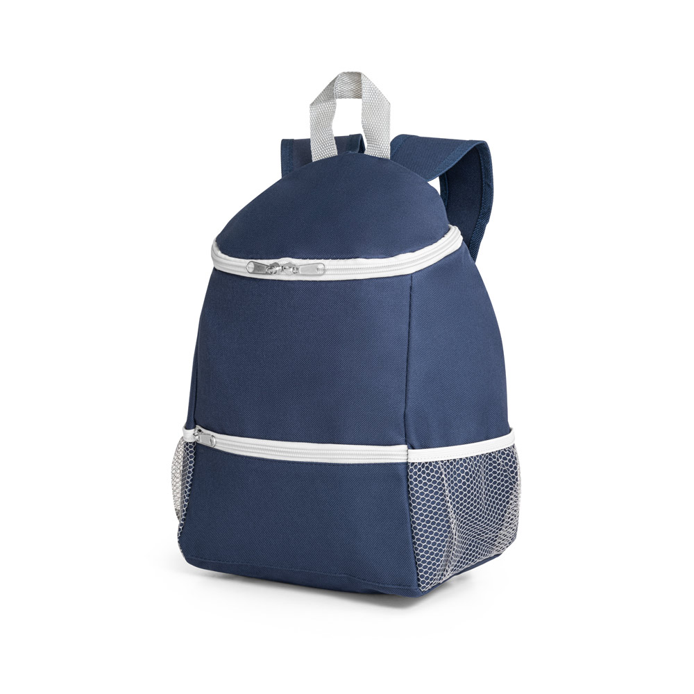 Mochila térmica em 600D com bolso frontal 9 L