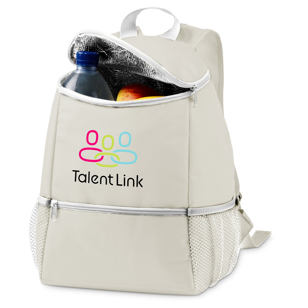 Mochila térmica em 600D com bolso frontal 9 L