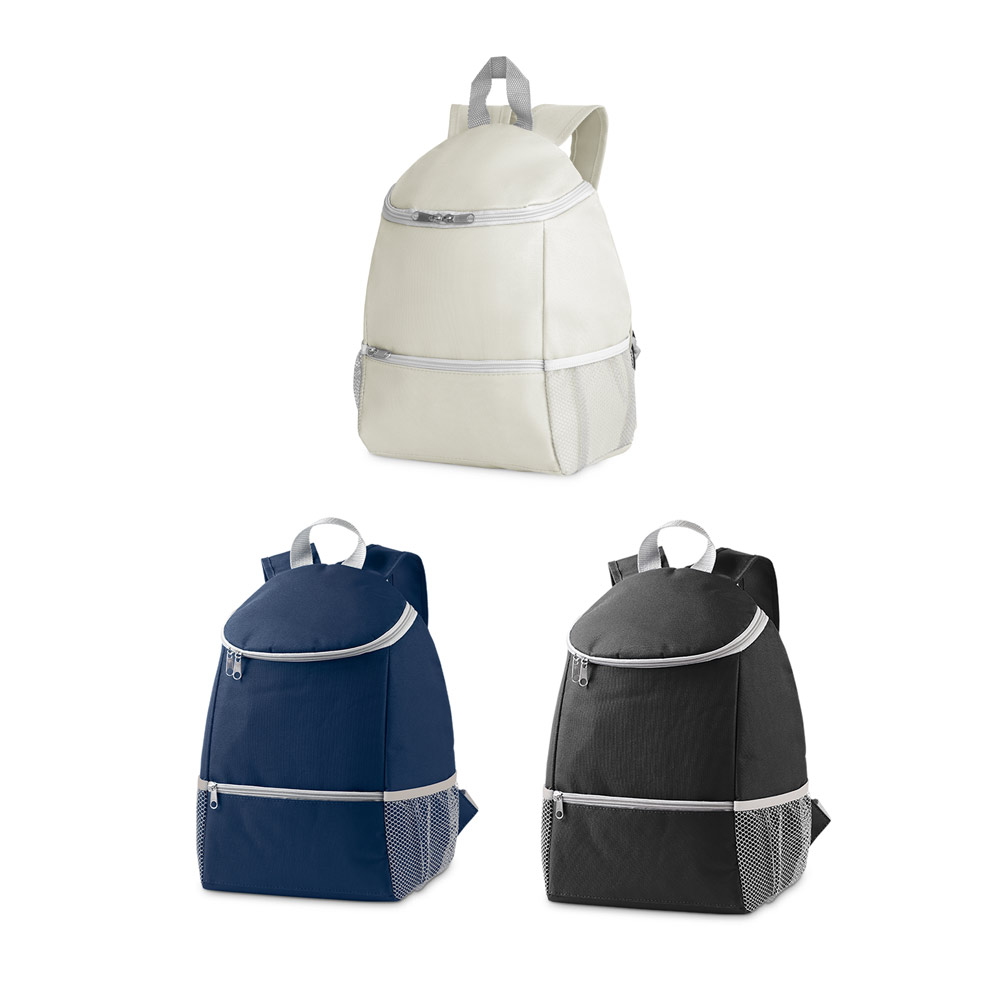 Mochila térmica em 600D com bolso frontal 9 L