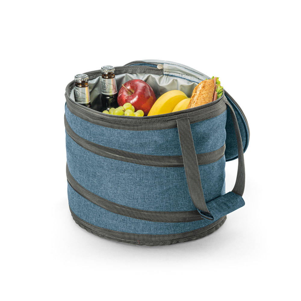 Cooler. Sacola térmica flexível 15 L em 600D