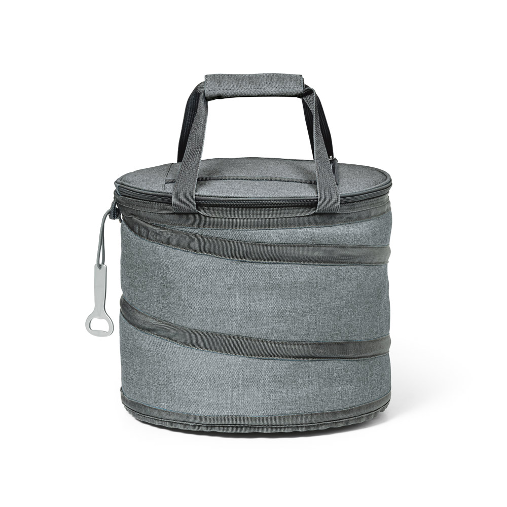 Cooler. Sacola térmica flexível 15 L em 600D