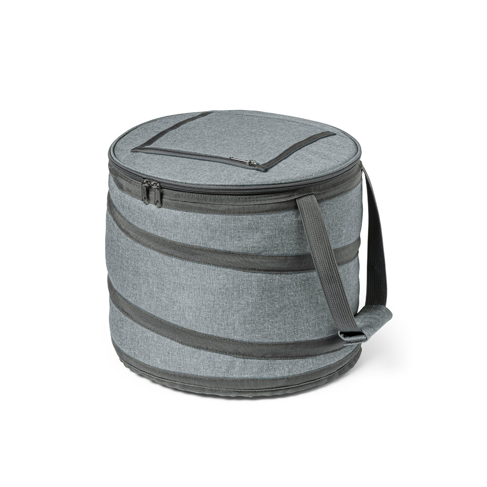 Cooler. Sacola térmica flexível 15 L em 600D