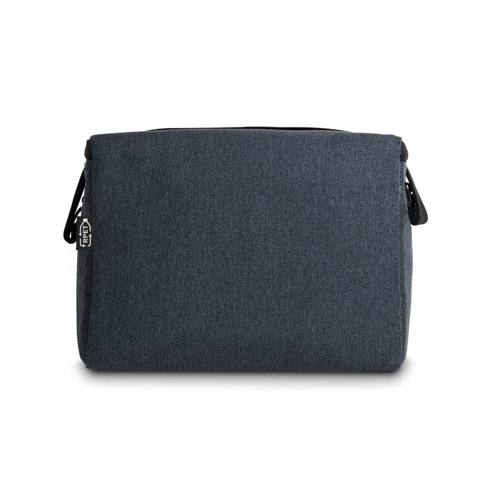 Bolsa térmica em 600D poliéster reciclado com interior forrado em PEVA 6 L