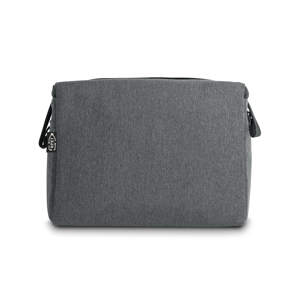 Bolsa térmica em 600D poliéster reciclado com interior forrado em PEVA 6 L