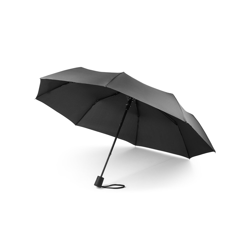Guarda-chuva em rPET dobrável com abertura automática