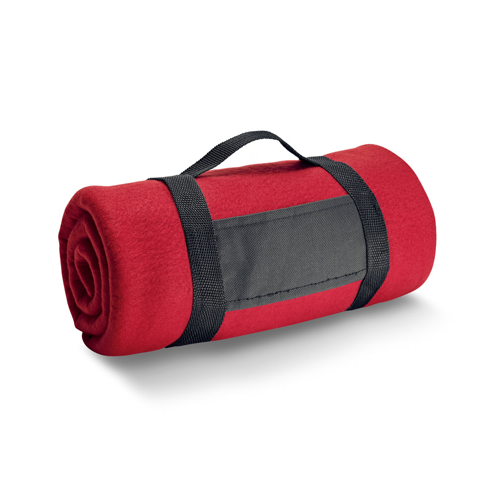 Manta polar (180 g/m²) com alça amovível