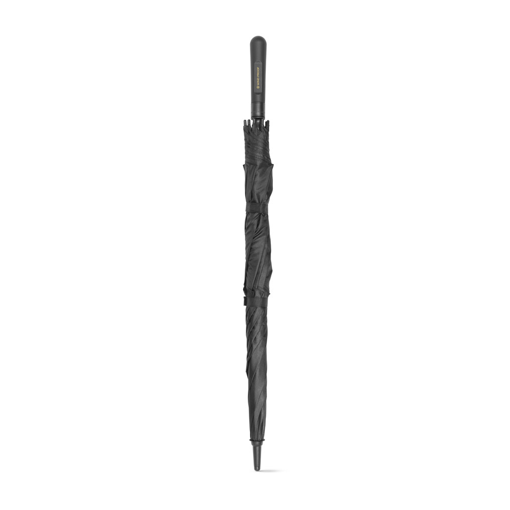 Guarda-chuva de 27'5'' em poliéster 100% reciclado pongee 190T com abertura automática