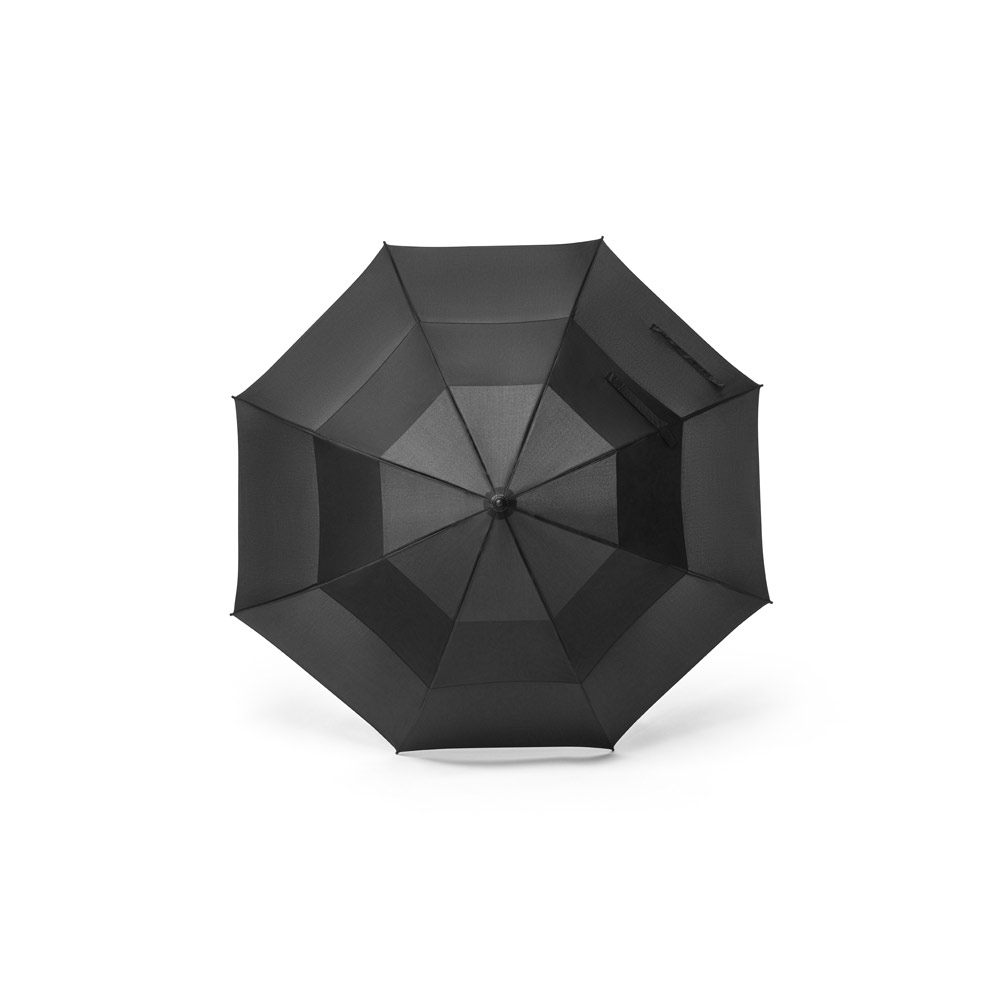 Guarda-chuva de 27'5'' em poliéster 100% reciclado pongee 190T com abertura automática