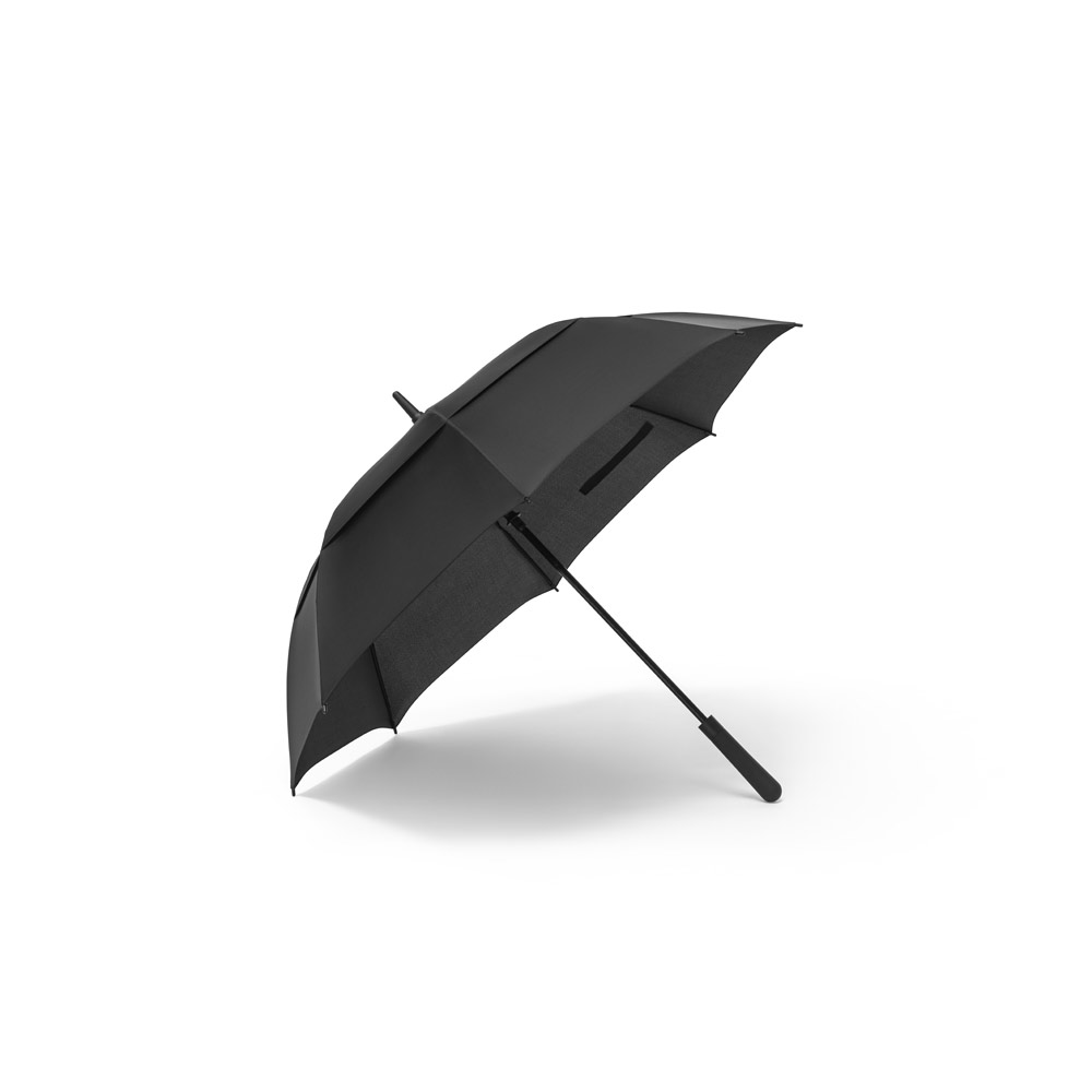 Guarda-chuva de 27'5'' em poliéster 100% reciclado pongee 190T com abertura automática