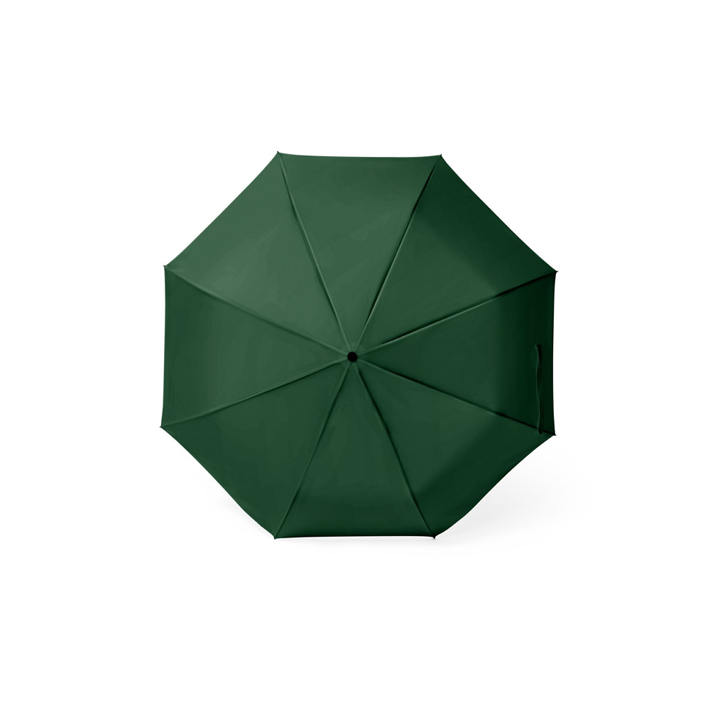 Guarda-chuva dobrável de 21'' em poliéster 100% reciclado pongee 190T