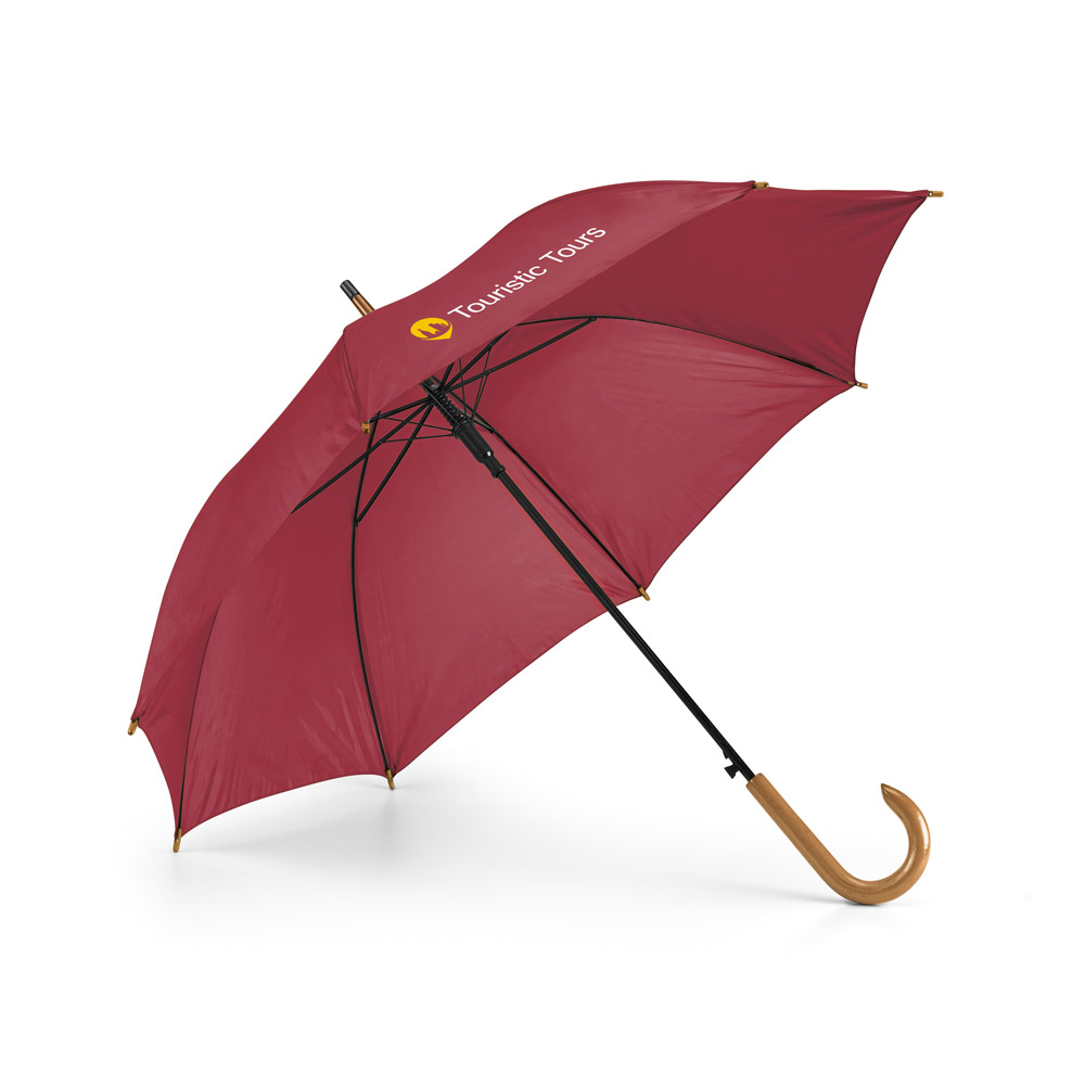 Guarda-chuva em poliéster 190T com abertura automática
