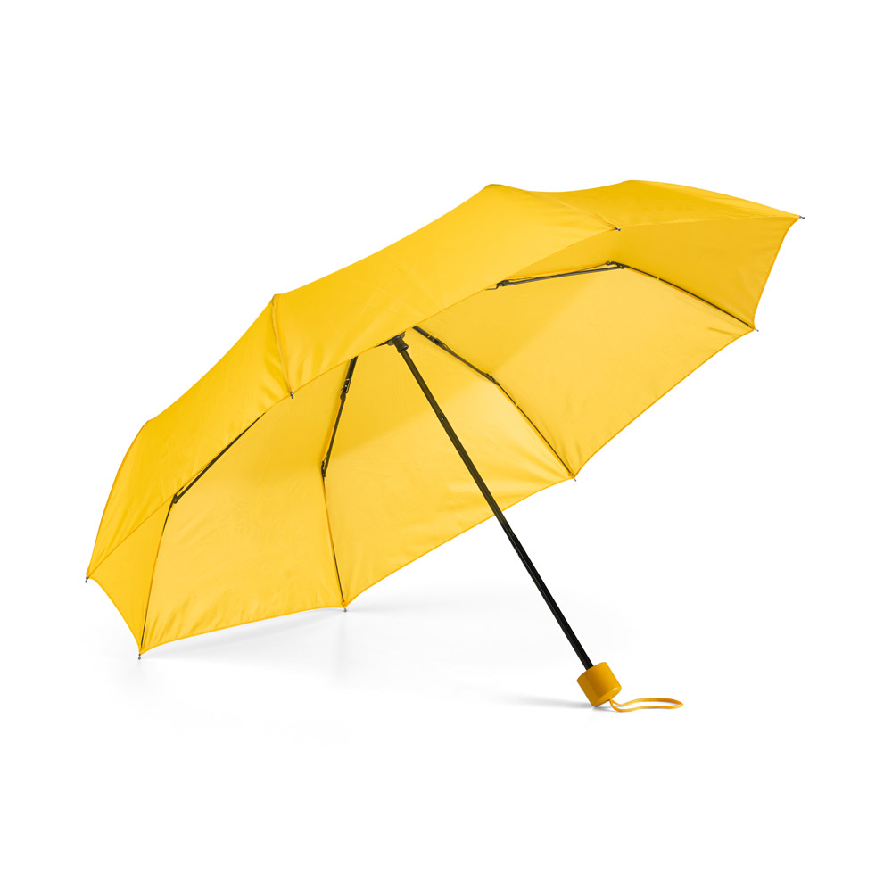 Guarda-chuva em poliéster 190T dobrável