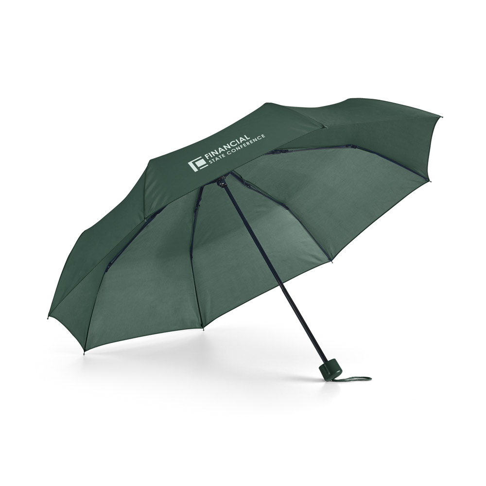 Guarda-chuva em poliéster 190T dobrável
