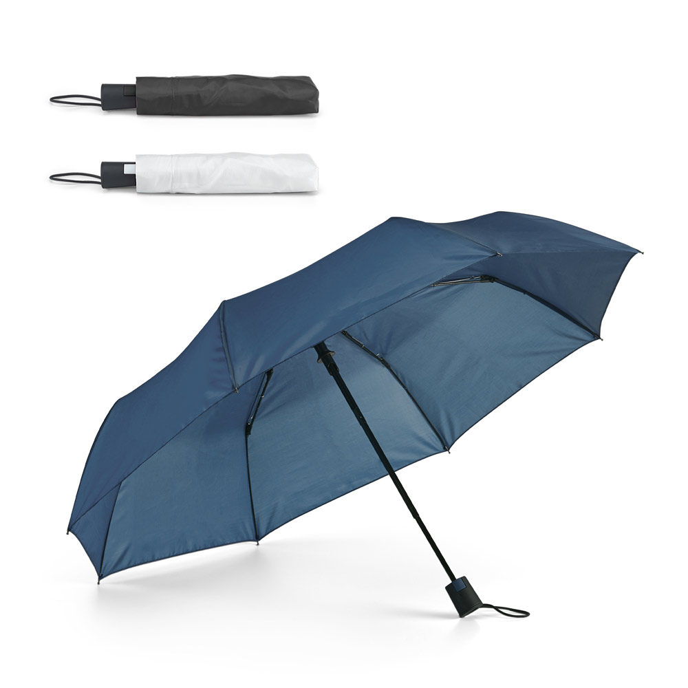 Guarda-chuva dobrável em poliéster 190T com abertura automática