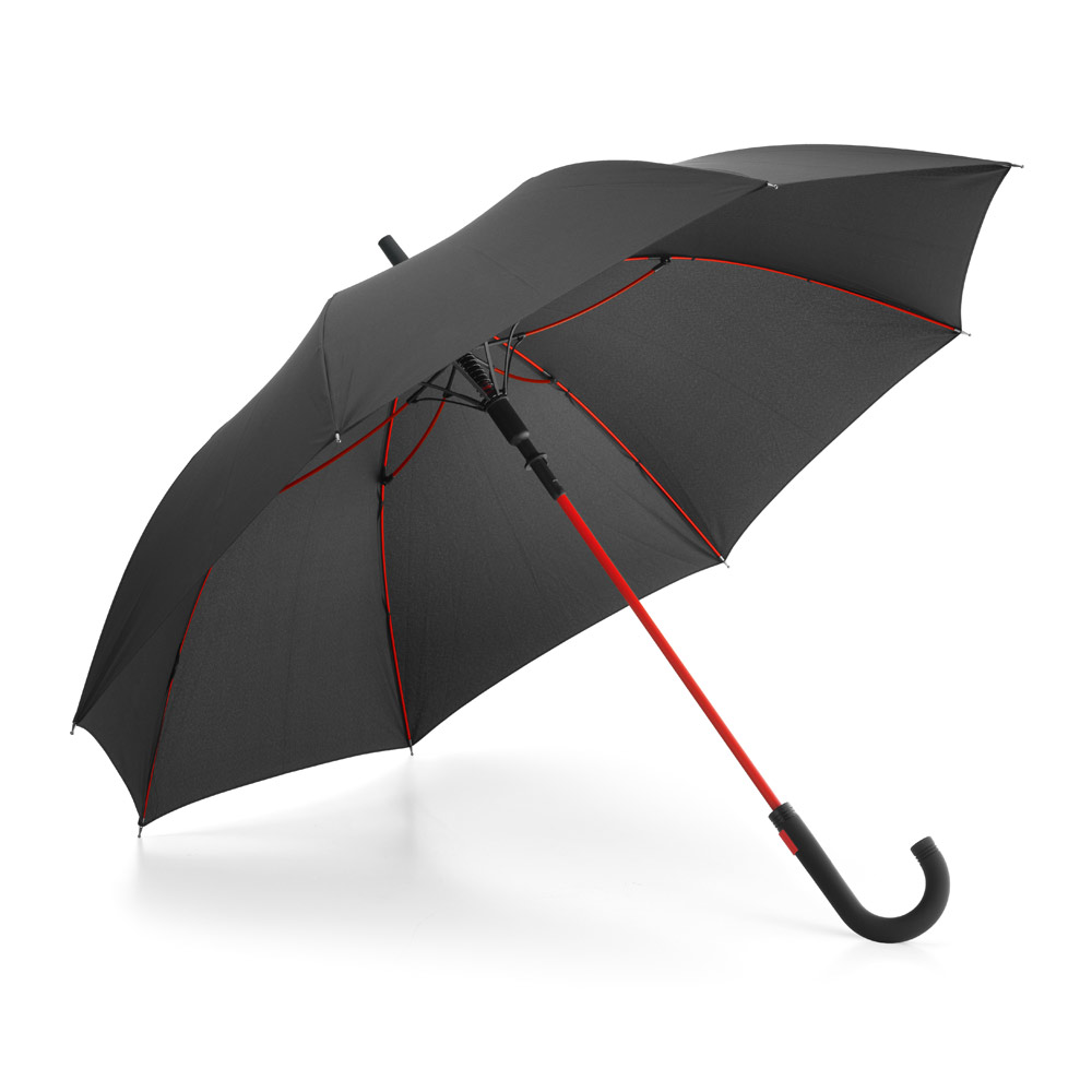 Guarda-chuva em pongee 190T com abertura automática
