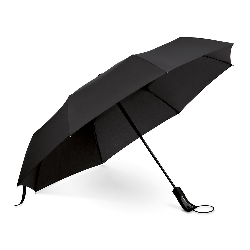 Guarda-chuva dobrável em 190T pongee com abertura automática