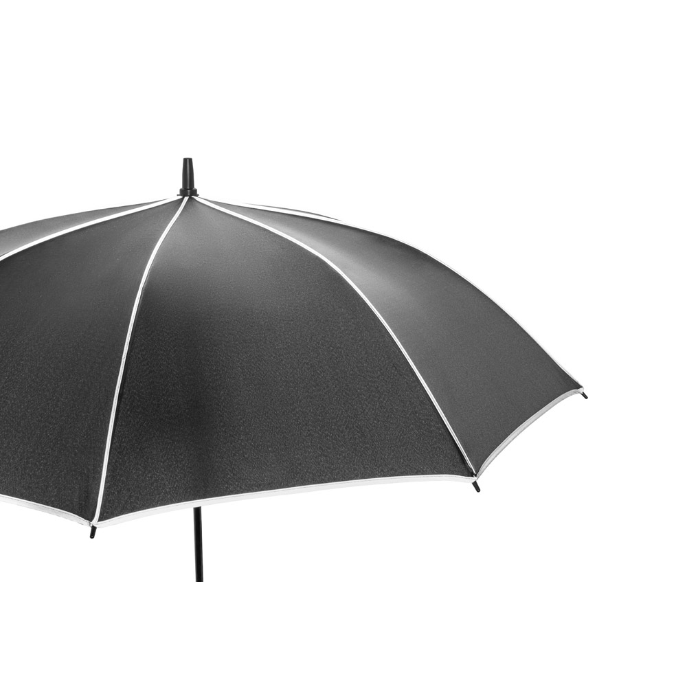 Guarda-chuva de 27" em poliéster 100% reciclado pongee 190T à prova de vento
