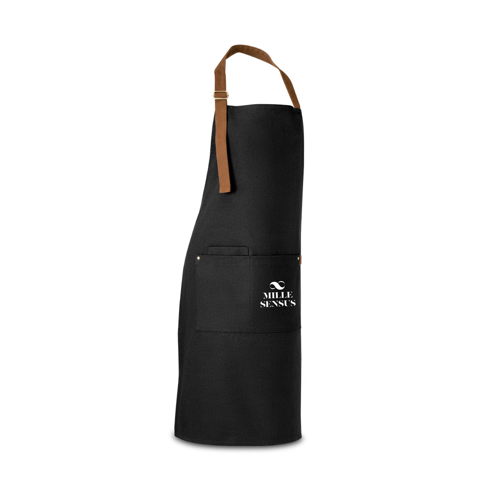 Avental 100% algodão canvas (300 g/m²)