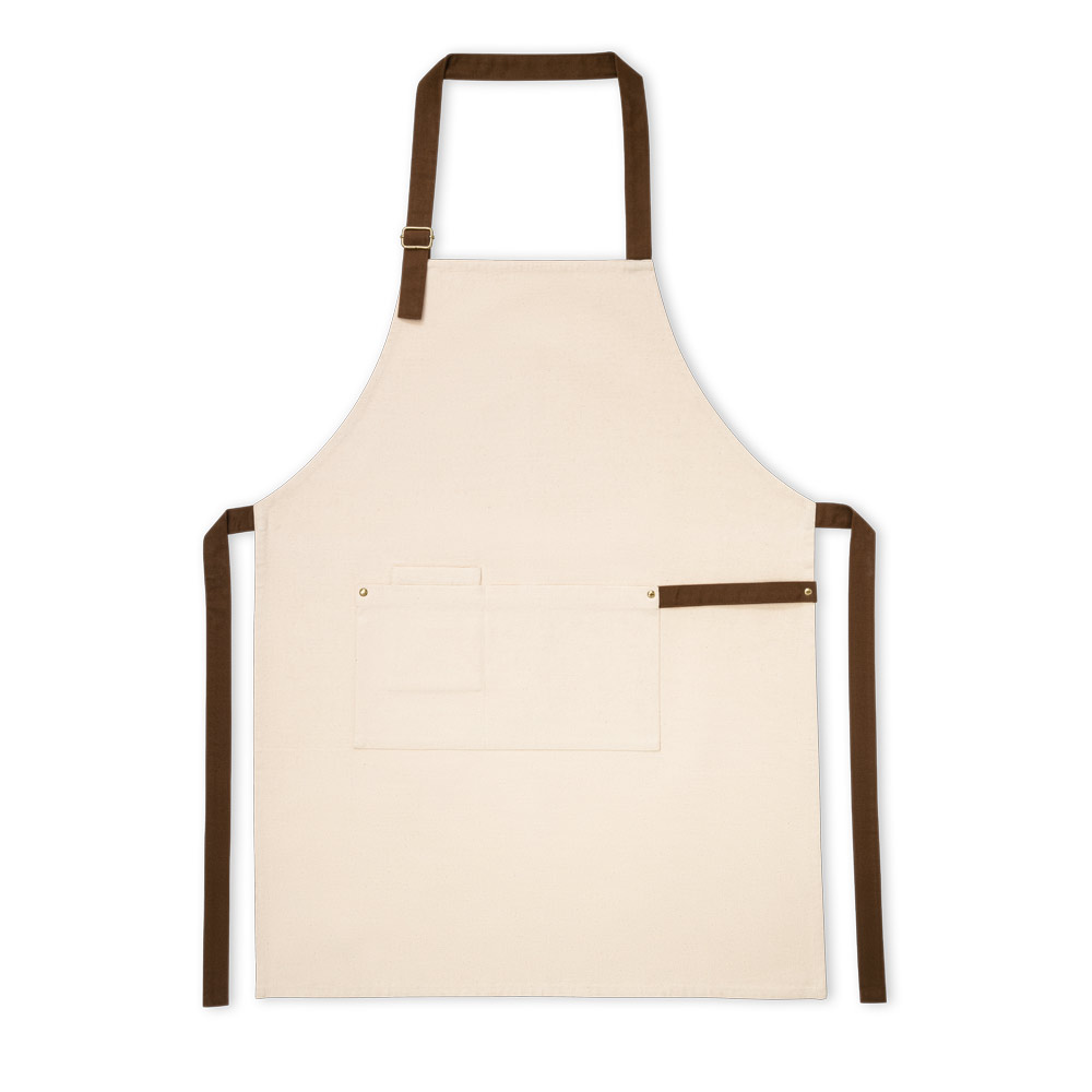 Avental 100% algodão canvas (320 g/m²)