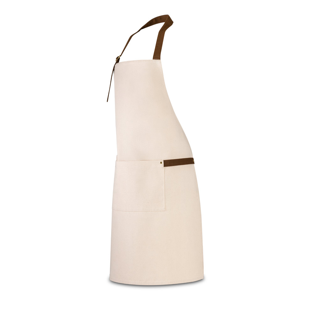 Avental 100% algodão canvas (320 g/m²)