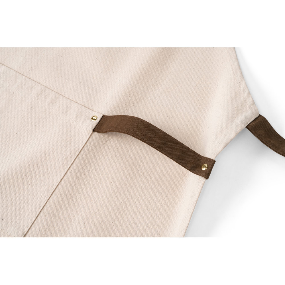 Avental 100% algodão canvas (320 g/m²)