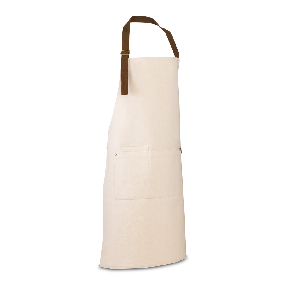 Avental 100% algodão canvas (320 g/m²)